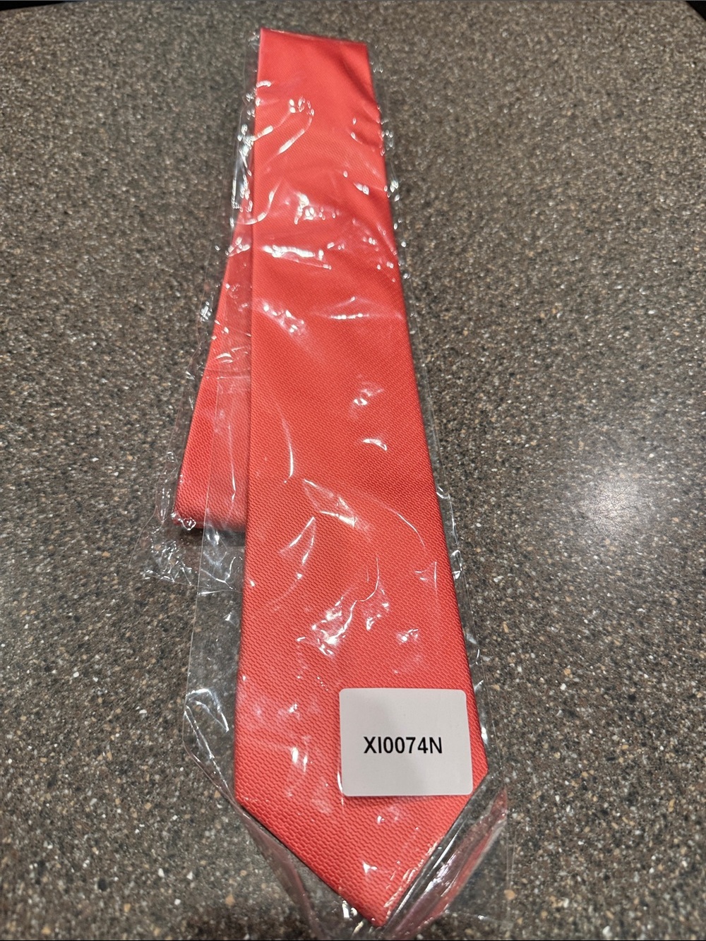 Men's Coral Solid Tie - Sharp Everyday Accessory